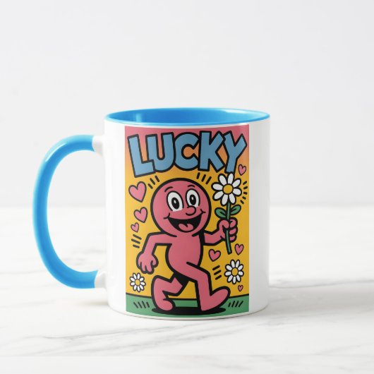 Glückspilz. Tasse (Links)