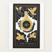 Glücksrad 12 Monate Planer (Vorderseite)