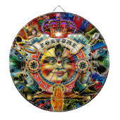 Glücksrad Dartscheibe (vorne)