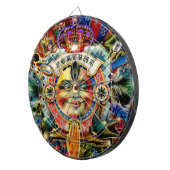 Glücksrad Dartscheibe (Vorderseite rechts)