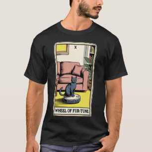 Glücksrad Fur-Tune Roboter-Staubsauger Lustiges Ta T-Shirt