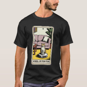 Glücksrad Fur-Tune Roboter-Staubsauger Lustiges Ta T-Shirt