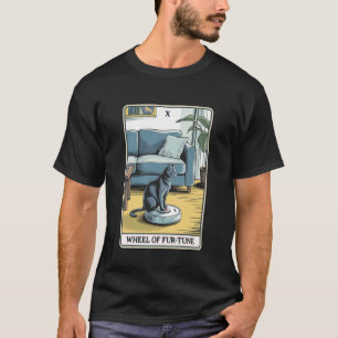Glücksrad Fur-Tune Roboter Staubsauger Lustiges Ta T-Shirt