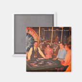 Glücksrad, Las Vegas, Nevada Vintag Casino Magnet (Vorderseite/Rückseite)