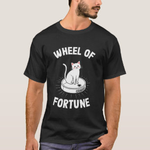 Glücksrad Roboter-Staubsauger Lustige Katze 2 T-Shirt