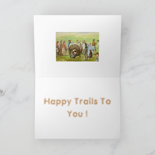 GLÜCKSREISEN ZU IHNEN KARTE (Innenseite)