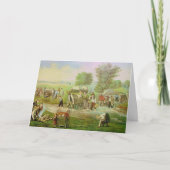 GLÜCKSREISEN ZU IHNEN KARTE (Vorderseite)