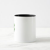 Glücksschamrock-St.-Patrick's-Day-Tasse Tasse (Zentrum)