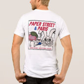 Glücksschlag Boxen Tri-Blend Shirt (Rückseite)