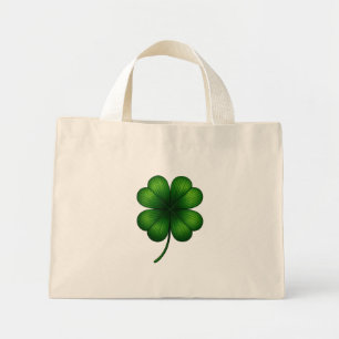 Glücksschleifen-St.-Patricks-Day-Tasche Mini Stoffbeutel