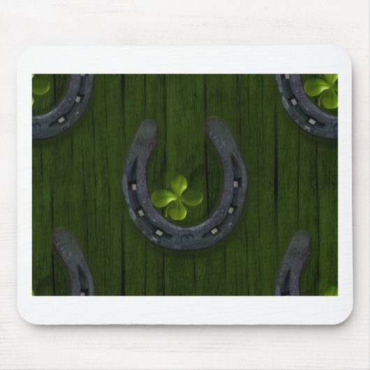 Glücksschuh Mousepad (Vorne)