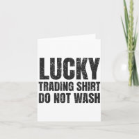 Glücksshirt für Händler Lustiges Börsengeschenk fü