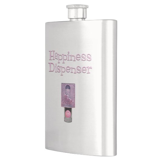 Glücksspender Flachmann (Links)