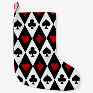 Glücksspiel Blackjack-Kartenspieler Casino Las Veg Kleiner Weihnachtsstrumpf