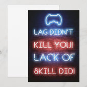 Glücksspiel fehlte save the date (Vorne/Hinten)