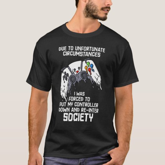 Glücksspiel-Gamer 6 T-Shirt (Vorderseite)
