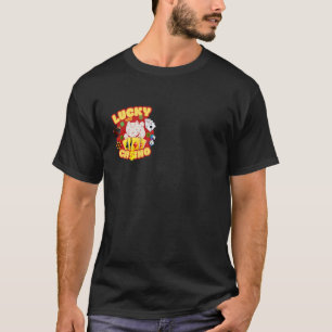 Glücksspiel Glückskatze-Spielautomat T-Shirt