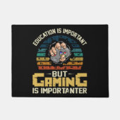 Glücksspiel ist wichtig fußmatte (Vorderseite)