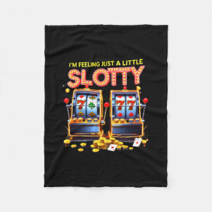 Glücksspiel-Liebhaber Glücks-Slot-Maschine Casino  Fleecedecke