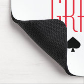 Glücksspiel-Oma Mousepad (Ecke)