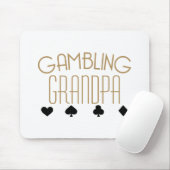 Glücksspiel-Opa Mousepad (Mit Mouse)