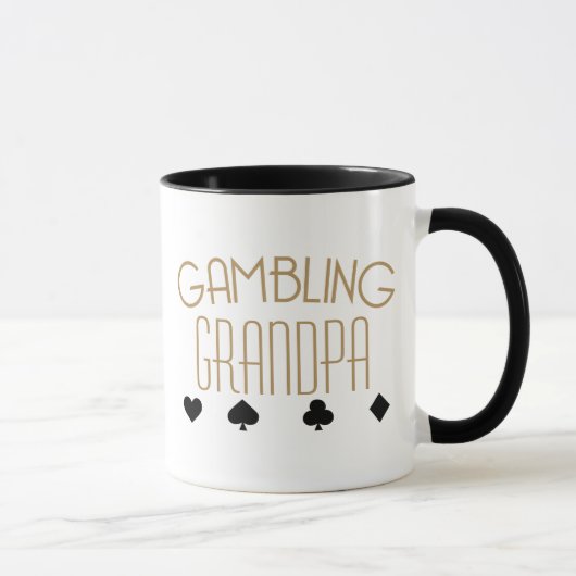 Glücksspiel-Opa Tasse (Rechts)