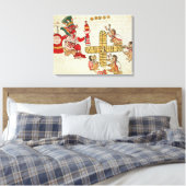 Glücksspiel Patoli und der Gott Leinwanddruck (Insitu (Schlafzimmer))