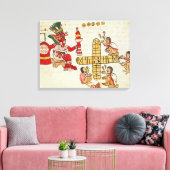 Glücksspiel Patoli und der Gott Leinwanddruck (Insitu (Wohnzimmer))