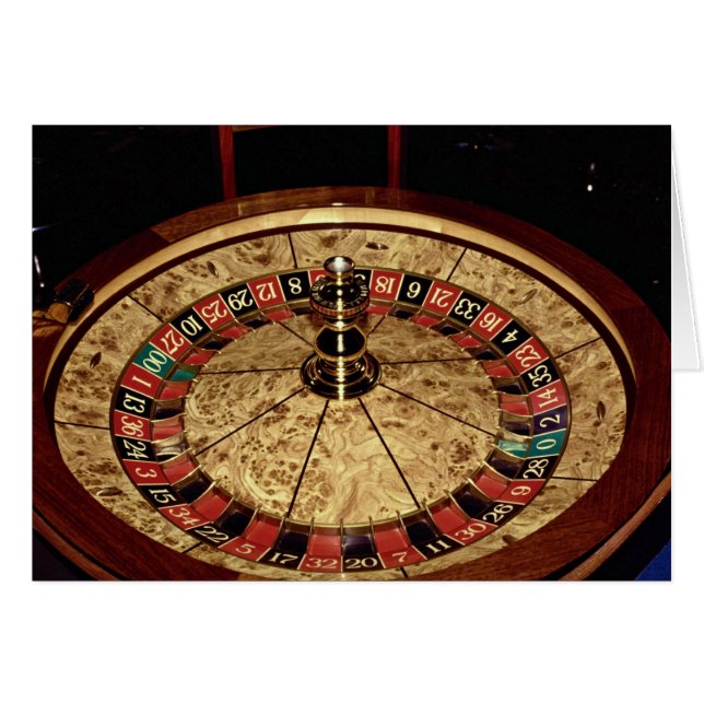 Glücksspiel, Roulette (Vorderseite (Horizontal))