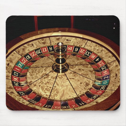 Glücksspiel, Roulette Mousepad (Vorne)