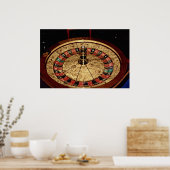 Glücksspiel, Roulette Poster (Küche)