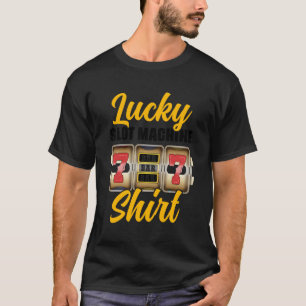 Glücksspiel Slot Machine Shirt Poker Gambling Gamb