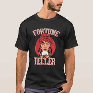 Glücksspiel-Tarot-Karte Schwarze Magie Hexerei T-Shirt