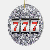 Glücksspiel - Vegas Keramik Ornament (Links)