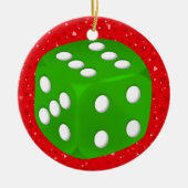 Glücksspiel - Vegas Keramik Ornament (Vorne)