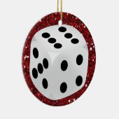 Glücksspiel - Vegas Keramik Ornament (Rechts)