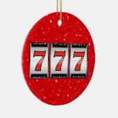 Glücksspiel - Vegas Keramik Ornament (Rechts)