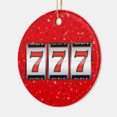 Glücksspiel - Vegas Keramik Ornament (Links)