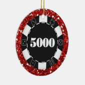 Glücksspiel - Vegas Keramikornament (Rechts)