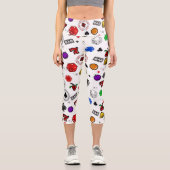 Glücksspielautomat Bars Lucky Sevens Spi Capri Leggings (Vorderseite)