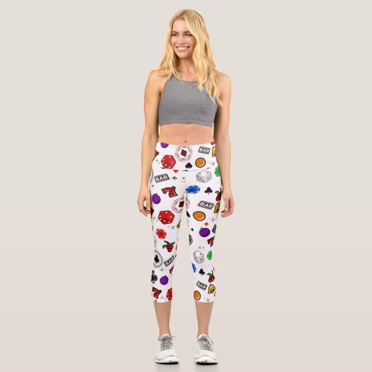 Glücksspielautomat Bars Lucky Sevens Spi Capri Leggings (Vorderseite)
