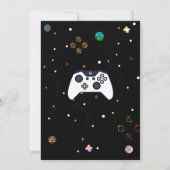 Glücksspielerkarte Einladung (Rückseite)