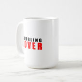 Glücksspielliebhaber Kaffeetasse (Vorderseite Links)