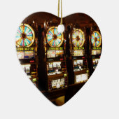 Glücksspielmaschine ein bewaffnetes Bandit-Geld La Keramikornament (Rechts)