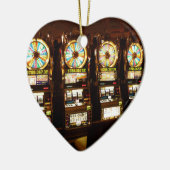 Glücksspielmaschine ein bewaffnetes Bandit-Geld La Keramikornament (Links)