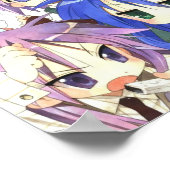 Glücksstarre Poster (Ecke)