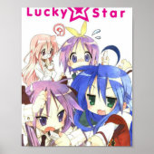 Glücksstarre Poster (Vorne)