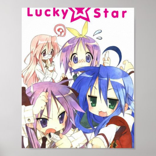 Glücksstarre Poster (Vorne)