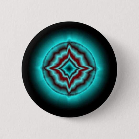 Glückssterne auf schwarz button (Vorderseite)