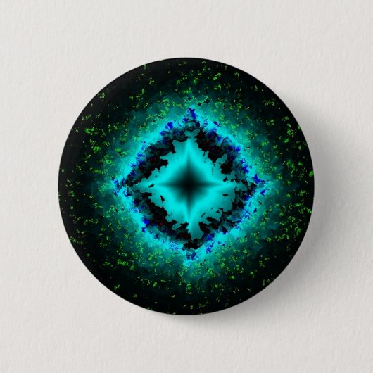 Glückssterne mit Sternchen-Glitzer Button (Vorderseite)